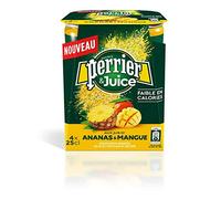 PERRIER - Perrier & juice ananas mangue 4x25cl - Un Articles