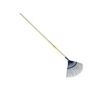 PERRIN - Balai à gazon dents plates emmanché