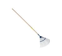 PERRIN - Balai à gazon dents rondes emmanché G