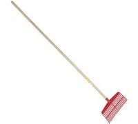 PERRIN - Balai à gazon polymere 39 cm manche 1,65 m