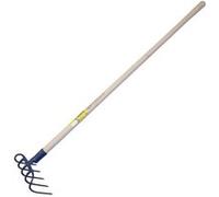 PERRIN - Croc à fumier 5 dents douille inversée manche pomme 135