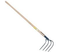 PERRIN - Croc à fumier à soie 4 dents 21cm emmanché 135 G
