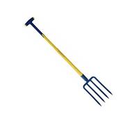 Fourche à bêcher à douille 4 dents 29 cm manche tri-gripp en T 90