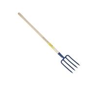 PERRIN - Fourche à bêcher douille 4 dents 27 cm manche pomme G