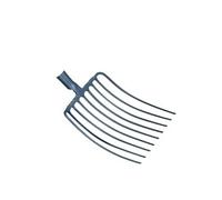 Outils perrin Fourche a Cailloux Douille Manche Poignée en YD, 9 Dents