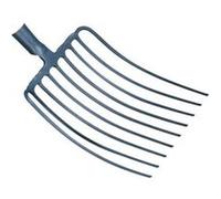 Outils Perrin Fourche à Cailloux sans Manche, 9 Dents, 35cm Largeur