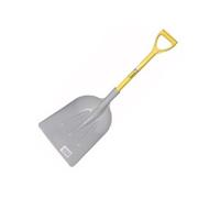 Pelle plastique blanche manche composite poignée + etiquette alimentaire