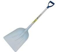 PERRIN - Pelle plastique blanche manche en P plastique + etiquette alimentaire