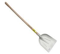 Pelle pour jardin GENERIQUE PERRIN - Pelle plastique blanche manche pomme 1,20 m + etiquette alimentaire