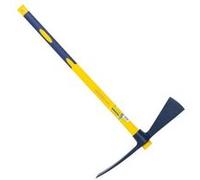 Pioche hache 2,5 kg manche composite, manche incassable en fibre de verre