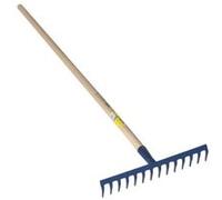 PERRIN - Râteau 16 dents courbes emmanché 1,65m G