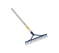 PERRIN - Râteau d'entreprise16 dents manche 150 cm PEFC