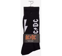 Perri's Leathers ACDC Lightning Strikes Crew Black