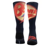 Perri's Leathers Bowie Aladdin Sane Flash Dye Sub, 001, O Chaussettes, Noir, 10 Mixte