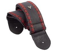 Perri's Leathers Fancy Stitch Black & Red