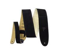 Perri's Leathers Guitar Strap (DL325S-202-XL), Black, X-Long