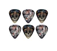 Perri's Leathers Ltd. - Motion Guitar Picks - Guns N' Roses - Appetite for Destruction - Official Licensed Product - 6 Pack - MADE in CANADA.