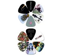 Perri's Leathers Ltd - Guitar Picks - Celluloid - Pink Floyd - Dark Side of the Moon -Official Licensed Product - Medium 0.71mm - 12 Pack - For Acoustic/Bass/Electric - Made in Canada (LP12-PF1)