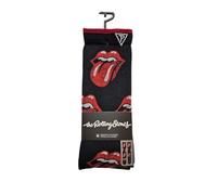 PERRI'S SOCKS The Rolling Stones Allover Distressed Socks Chaussettes, Noir, 10 Mixte