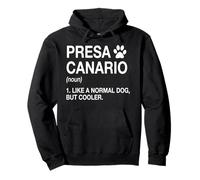 Perro De Presa Canario Chien Noun Canari Mastiff Fourrure Parent Sweat à Capuche