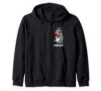 Perro Para el Box Squelette du Roi de Boxe Mexicain Sweat à Capuche