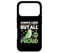 Perroquet Always Loud But All My Proud Quaker Coque pour iPhone 17 Pro