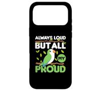 Perroquet Always Loud But All My Proud Quaker Coque pour iPhone 17 Pro Max