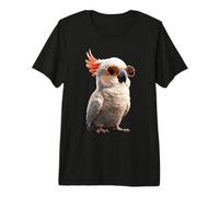 Perroquet Ara Perruche Cacatoès Amoureux Doux Perroquets T-Shirt Haut de Gamme