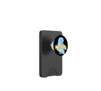 Perroquet Bleu Amusant à Vos Risques et périls PopSockets PopWallet pour MagSafe