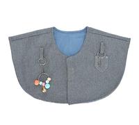 Perroquet D'Entraînement Cape D'Épaule, Protection Anti-Rayures pour Perroquet, Châle De Couche-Culotte Anti-Oiseau, avec Boucles De Fixation pour Jouets, pour Vétérinaires d'oiseaux De Compagnie