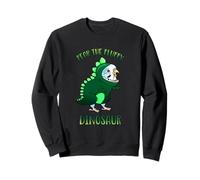 Perroquet Dinosaure Fear The Fluffy Blue Budgie Sweatshirt