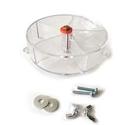 Perroquet ennui tueurs casse-tête friandise nourriture jouet transparent roue pivotante picorer jouet pour petits oiseaux conteneur de nourriture écureuil preuve mangeoire pour oiseaux