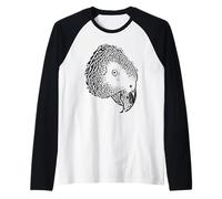 Perroquet Gris Africain (Psittacus Erithacus) Grey Life Manche Raglan