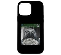 Perroquet Gris Africain « There is Motion At Your Front Door » Mignon Coque pour iPhone 13 Pro Max