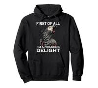 Perroquet Gris d'Afrique Humour Perroquet effronté Sarcasme Sweat à Capuche