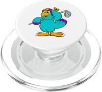 Perroquet Nettoyeur Balai à Franges PopSockets PopGrip pour MagSafe