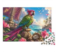 Perroquet Océan Fleur 1000pcs Mini Puzzle pour Adultes Difficile