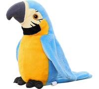 Perroquet parlant électrique Oiseau jouet en peluche répétez ce que vous dites, cadeaux pour enfants bébé enfant