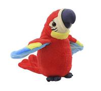 Perroquet Parlant En Peluche Électronique, Jouet En Peluche Pour Enfants, Mignon, Parlant Et Enregistrement Des Répétitions, Ailes Ondulées, Oiseau Électrique