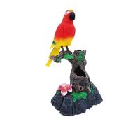 Perroquet parlant - Perroquet parlant électrique contrôlé par batterie, perroquets de simulation vocale à commande électrique mignons à piles | Sparrow Bird répète ce que vous dites, jouet à induction