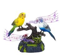 Perroquet parlant - Perroquet parlant électrique contrôlé par batterie, perroquets de simulation vocale à commande électrique mignons à piles | Sparrow Bird répète ce que vous dites, jouet à induction