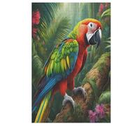 Perroquet Puzzles Adulte 1000 Pieces Cadeau Famille Puzzle Classique 3D EnfantsJouet en Bois Cadeau Unique 78×53cm