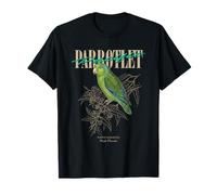 Perroquet Vintage du Pacifique Observant Les Oiseaux Amoureux de la Nature T-Shirt