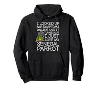 Perroquet youyou Symptômes Cute Kawaii Poicephalus senegalus Sweat à Capuche