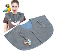 Perroquets Anti-rayures Oiseau Merde épaule Protecteur Oiseau Cheville Jouets, Perroquets Formation épaule Cape Protecteur Support Animal épaulière Couche Châle Pour Moyen Calopsitte Perruche Ara (clo