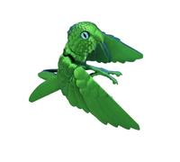 Perroquets imprimés en 3D, perroquets articulés à articulations flexibles, jouet Fidgety, statue réaliste, ornement de table, décorations de maison, ornement de bureau pour animaux de compagnie