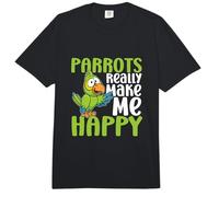Perroquets Make Me Happy You Not So Much Funny Perroquet Comfort Colors Adult Heavyweight T-Shirt
