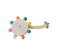 Perroquets, noeuds, griffures, perche, moulin à vent, oiseaux, cage, jouet, baguette, jouet, ponçage, perche