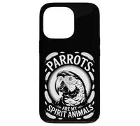 Perroquets Spirituel Animaux Drôles Perroquet Coque pour iPhone 13 Pro