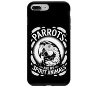 Perroquets Spirituel Animaux Drôles Perroquet Coque pour iPhone 7 Plus/8 Plus